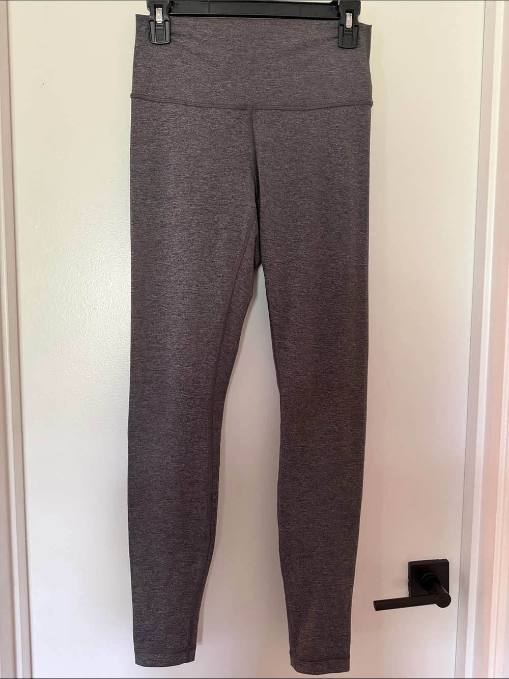 Lululemon Wunder Under High-Rise Leggings Grey Heathered Size 8